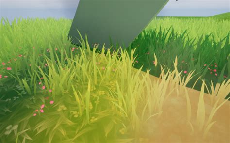 Artstation Stylised Grass In Unreal Engine 4