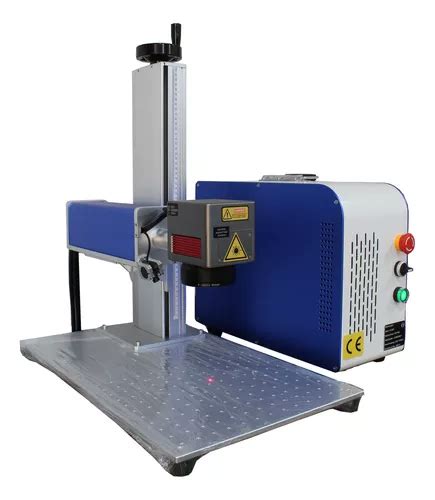 Máquina Fiber Laser Raycus 50w Lente 110x110 Eixo Rotativo