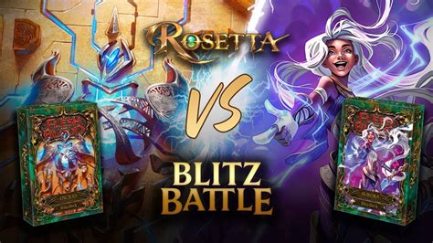 Rosetta Blitz Deck Battle Oscilio V Aurora YouTube