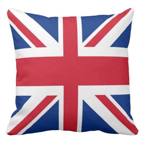 Uk Britain Royal Union Jack Flag Throw Pillow Union Jack