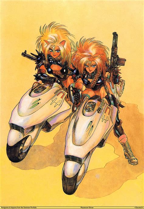 Masamune Shirow Manga Artist Otaku Art