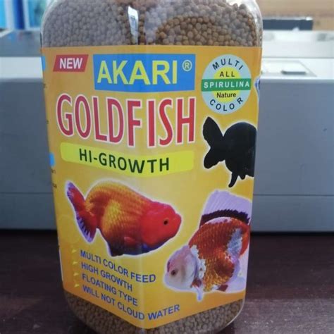 Jual AKARI GOLDFISH HI GROWTH 350gr 1mm 2mm Pakan Pelet Makanan Ikan