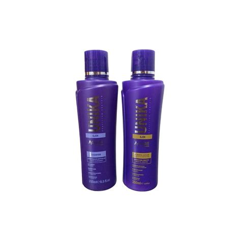 Kit Shampoo Anti Resíduo 250ml Ojon E Progressiva Unika 250ml Ojon