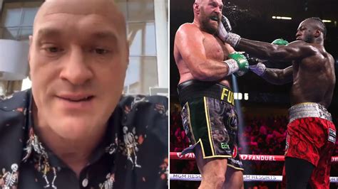 Tyson Fury sends brutal message to Deontay Wilder on anniversary of ...