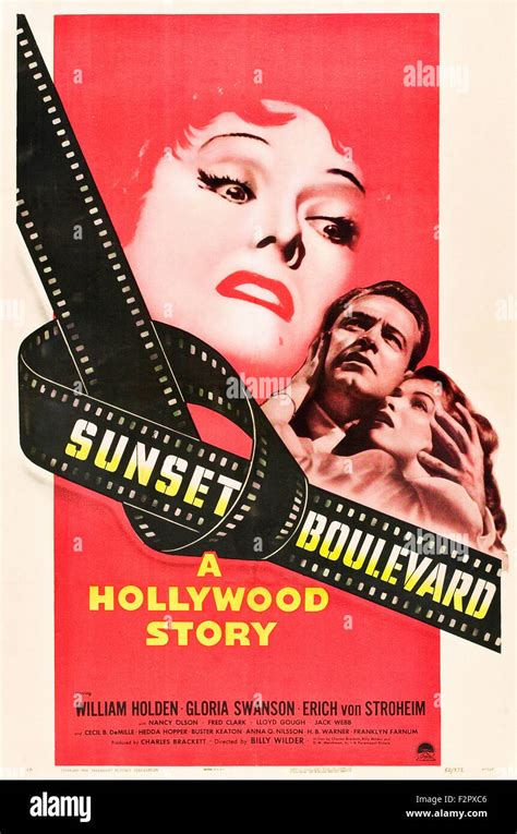 Sunset boulevard movie poster hi-res stock photography and images - Alamy