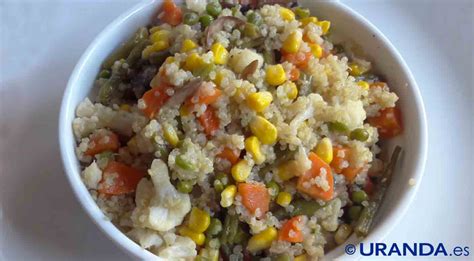 Receta De Guiso De Quinoa Y Verduras Al Estragón