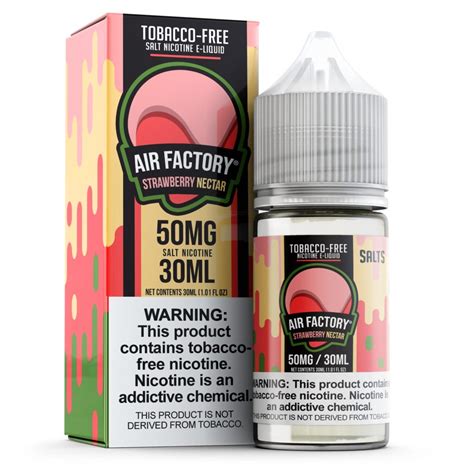 Air Factory Salt Strawberry Nectar Evolve Vapor