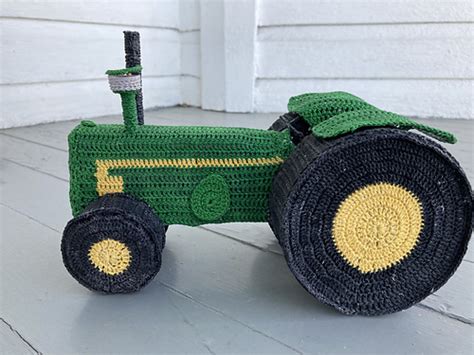 Ravelry Antique Green Tractor Pattern By Joyce Geisler