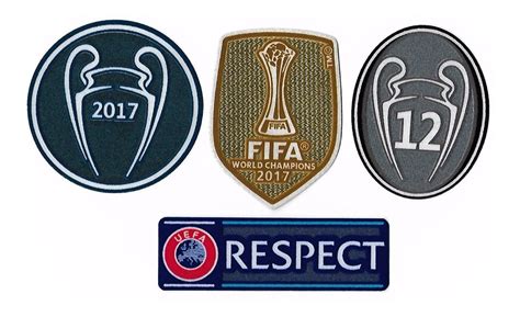 Parche Champions League 2017 2018 Real Madrid Mercado Libre