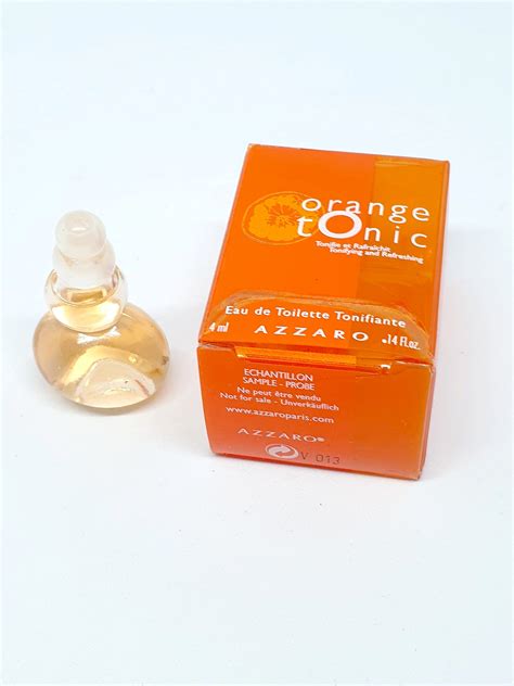 Miniature De Parfum Orange Tonic Azzaro Miniatures De Parfum