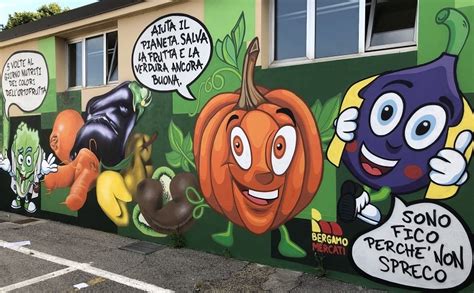 Un Murale Contro Lo Spreco Alimentare