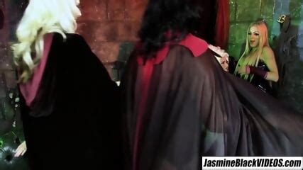JASMINE BLACK VIDEOS Lovely Lesbian Orgy Fuckfest