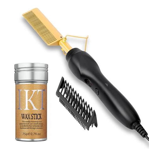 Professional High Heat Ceramic Hair Press Hot Comb Ikt Wax Stick Offer At Takealot