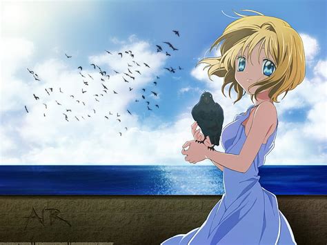 Anime Luft Misuzu Kamio Sora Luft HD Hintergrundbild