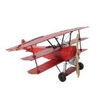 AJ005 1917 Red Baron Fokker Triplane