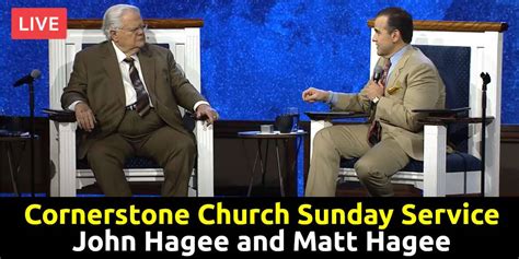 John Hagee May 12 2024 Is Live At Cornerstone Church Sunday Service 6