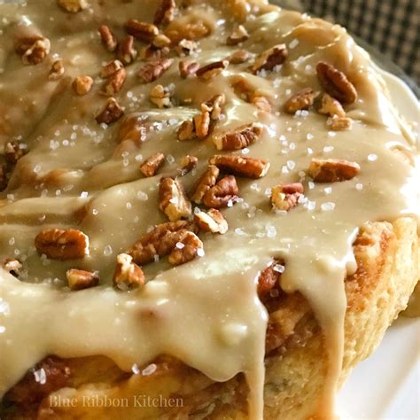 Blue Ribbon Kitchen Cinnamon Swirl Yeast Coffee Cake W Honey Caramel