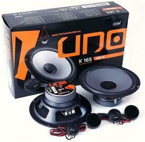 Hertz K 165 Kit Casse Altoparlanti Auto Compatibile 300W 2Vie Separate