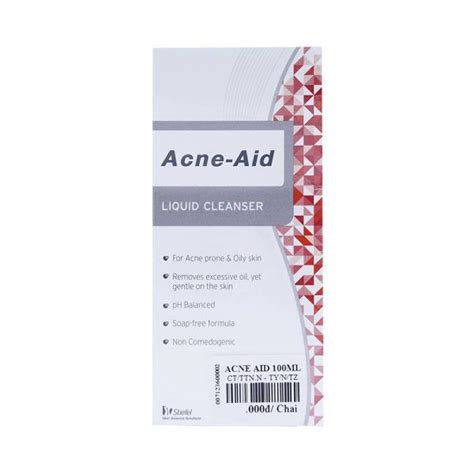 Sữa Rửa Mặt Acne Aid Liquid Cleanser 100Ml VIFA Pharmacy