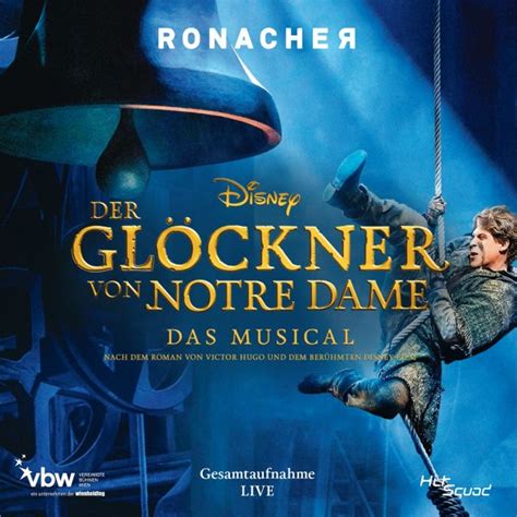 CD DER GLÖCKNER VON NOTRE DAME Original Wien Cast 2023