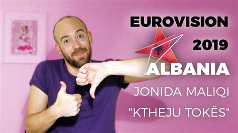 Albania Jonida Maliqi Ktheju tokës My review Eurovision 2019