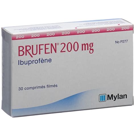 BRUFEN Cpr Pell 200 Mg Blist 30 Pce Commander En Ligne