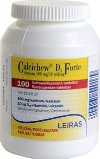 Calcichew D Forte Sitruuna Mg G Kalvop Llysteist