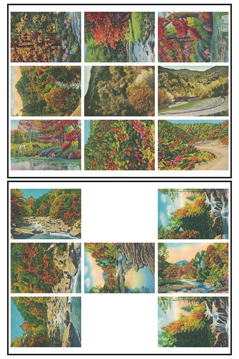 Free Printable Vintage Autumn Postcards [with ATC Cards and Journal ...