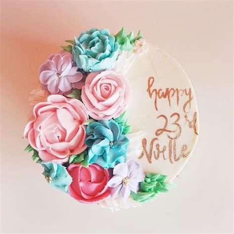 2tarts-floral-birthday-cake | 2tarts Bakery