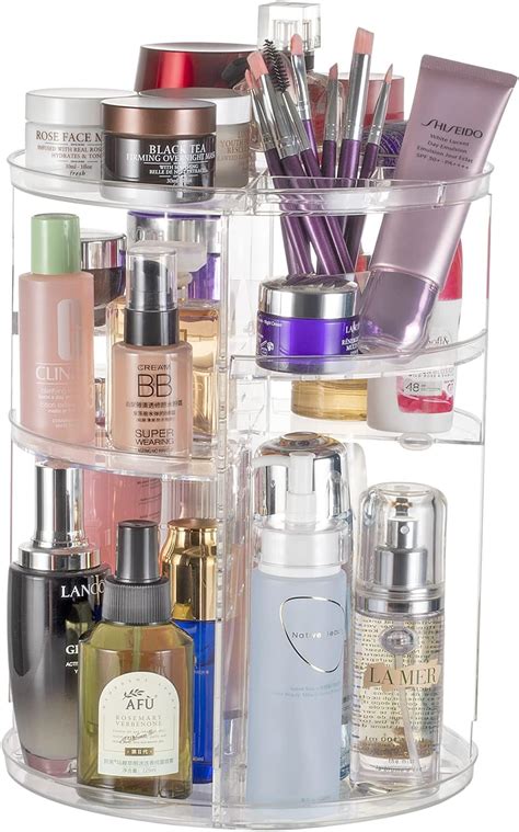 Amazon Hblife Rotating Makeup Organizer Adjustable Carousel