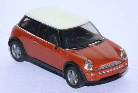 1zu87 eu Shop für gebrauchte Modellautos Mini Cooper braun