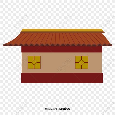 An Old Fashioned Eaves Ancient Building Antique House Architecture PNG