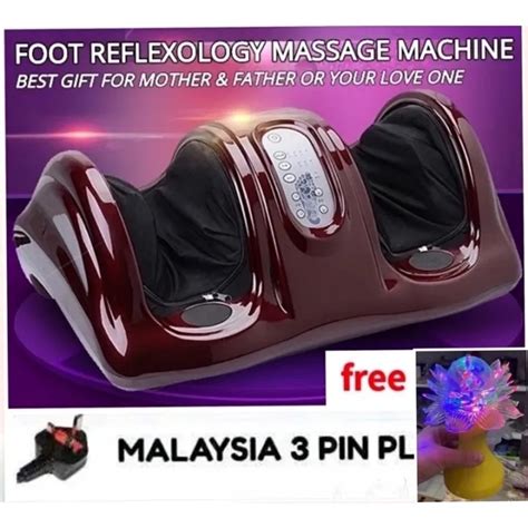 Foot Care Massage Machine Reflexology Electric Foot Massager With Lazada