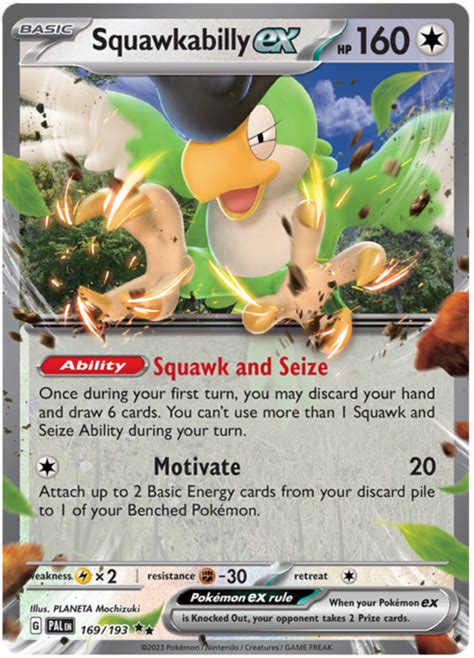 Squawkabilly ex Paldea Evolved Pokémon CardTrader