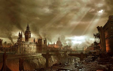 Post Apocalyptic View of London