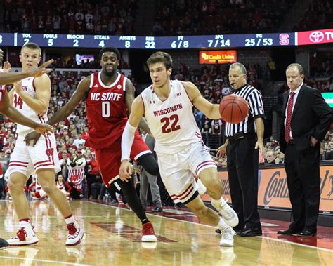 Men S Basketball Badgers Hold On In Close Contest Versus Rutgers The