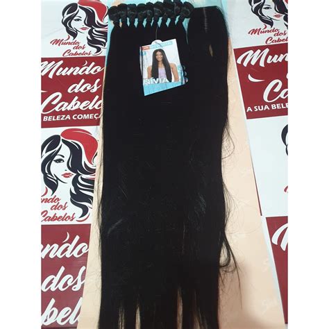 Cabelo Liso Bio Vegetal N Via Top Closure Shopee Brasil