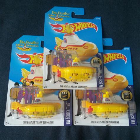 Hot Wheels The Beatles Yellow Submarine Hobbies Toys Collectibles Memorabilia Vintage