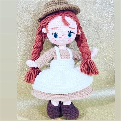 Boneca Anne Amigurumi Elo7 Produtos Especiais