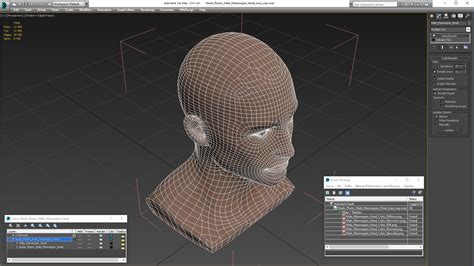 D Nude Plastic Male Mannequin Head TurboSquid