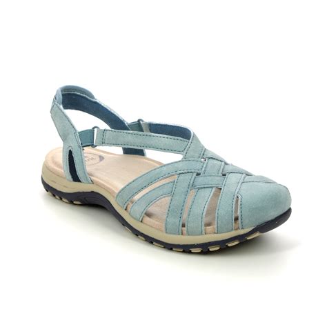 Earth Spirit Alexa Denim Suede Womens Closed Toe Sandals 40750