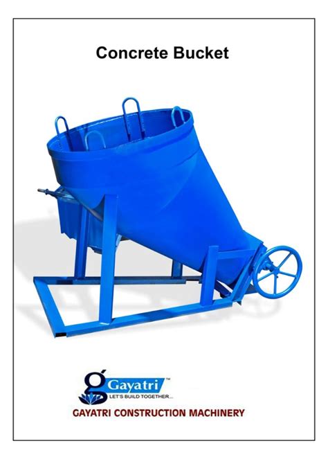 Crane Concrete Bucket At Rs Concrete Bucket In Ahmedabad Id