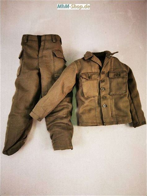 DiD WWII US 2nd Ranger Battalion-Private First Class Reiben / uniform set on a scale of 1: 6 ...