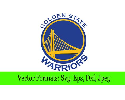 Golden State Warriors Svg File Vector Design In Svg Eps Dxf And