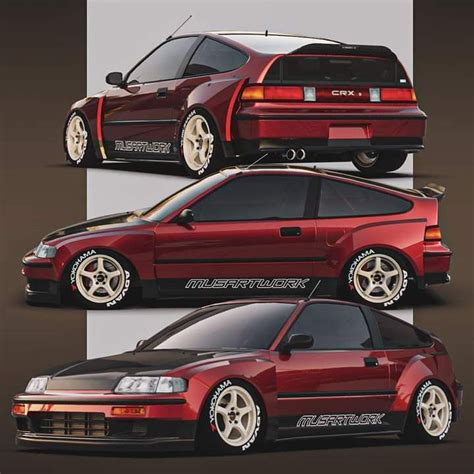 Pin by 𝖗 𝖆 𝖎 𝖓 𝖊 on carsss in 2024 | Honda crx, Jdm honda, Classic ...