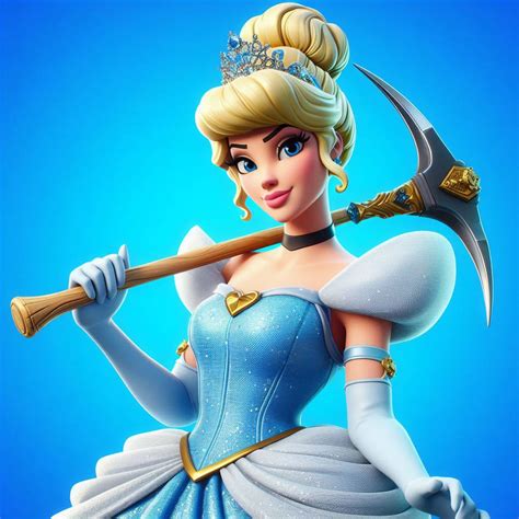 Cinderella X Fortnite By Ai Princesses On Deviantart