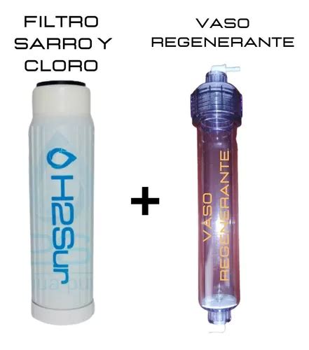 Filtro Sarro Cloro Vaso Regenerante H2sur