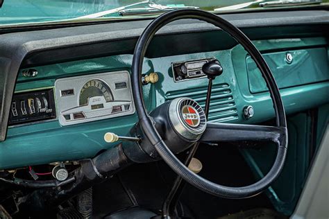 Kaiser Jeep Jeepster Commando Station Wagon Interior Photograph by ...