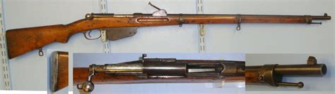 Ww1 Era Austrian Steyr Mannlicher Model 1886 11x58mmr Obsolete Calibre