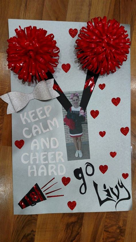 Cheer Poster Board Ideas